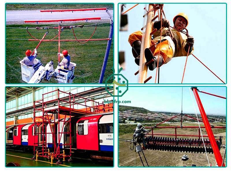 Application of fiberglass reinforced tube for power industry